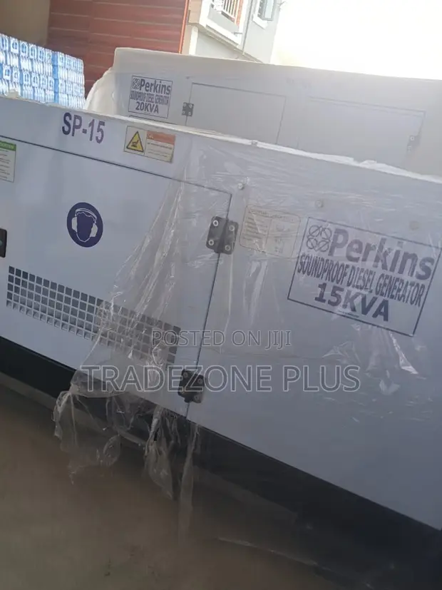 Perkins 15KVA Soundproof Diesel Generator - 1
