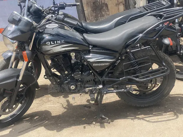 Qlink XP 200 Champion Motorcycle 2025 Black - 1