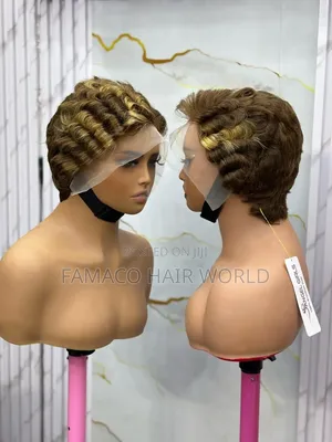 Full Frontal Pixie Cut Wig - 24 Inches