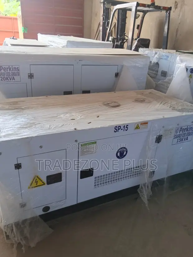 Perkins 15KVA Soundproof Diesel Generator - Sabon Abu - 1