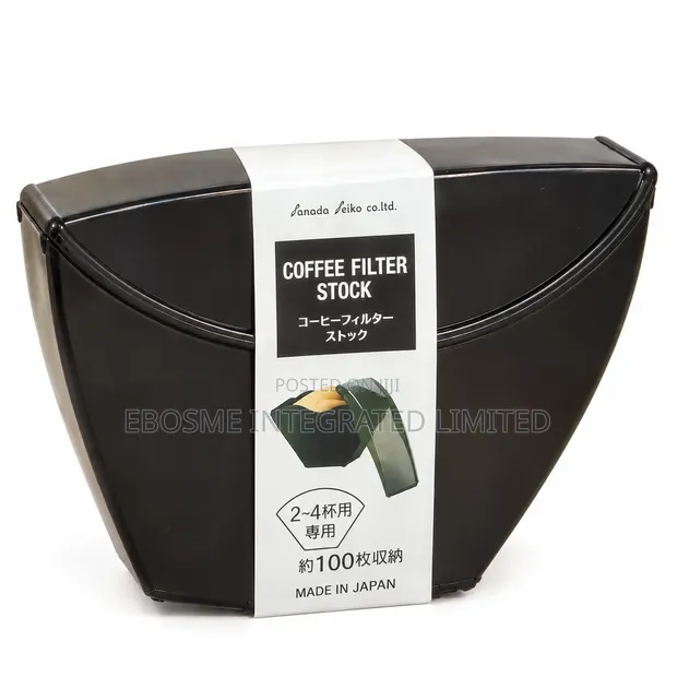 Japanese Coffee Filter Paper Holder - Black - 1