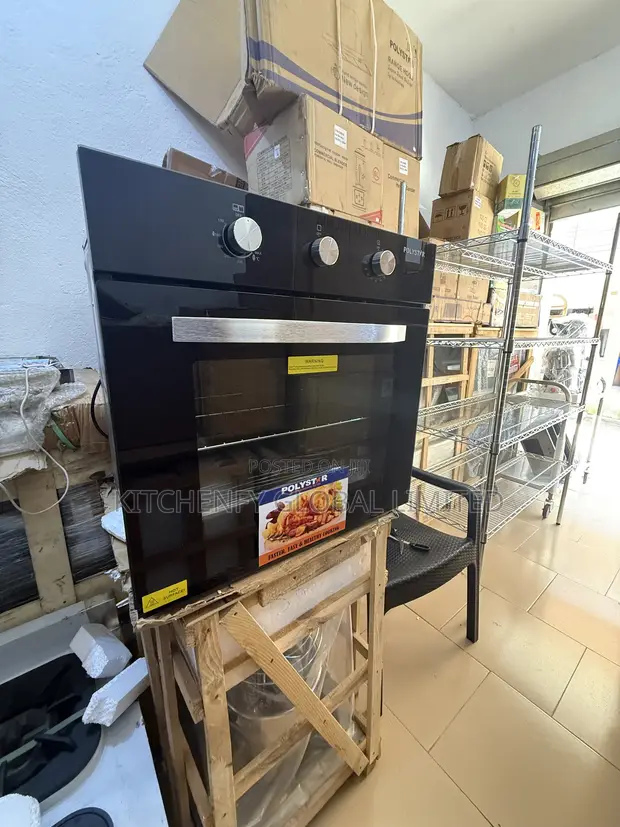 Brand New Polystar Built-in Oven - Black - 1