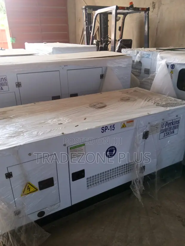 Perkins 15KVA Soundproof Generator - Brand New - 1