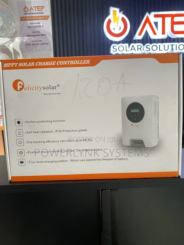 Felicity MPPT Charge Controller 120A 48V - 1