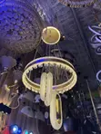 Luxury Gold Loop LED Chandelier - 2