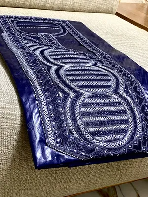 Ready to Wear Agbada & Shokoto Set - Cotton