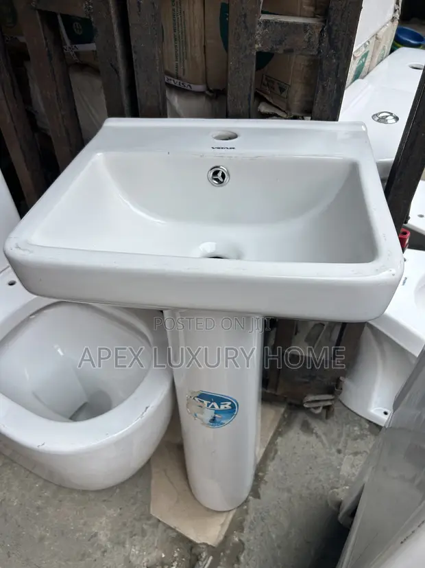 Vstar Executive Water Closet Set with Pedestal Basin - 1
