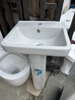 Vstar Executive Water Closet Set with Pedestal Basin
