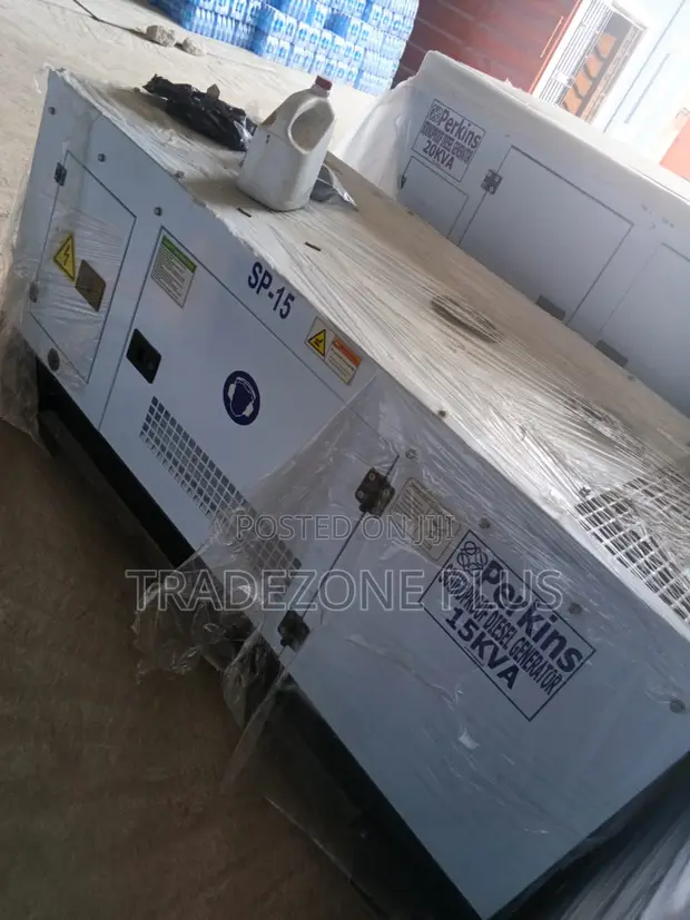 Perkins 15KVA Soundproof Diesel Janareta - 1