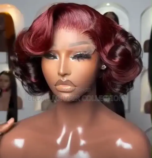 Human Hair 5x5 Bounce Wig 12" - 1
