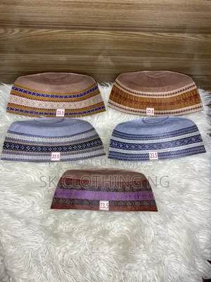 Atiku Caps - Cameroonian Design for Men