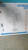Mdid 12" Fan mai caji da hasken rana tare da fitilu 2 na LED - 2