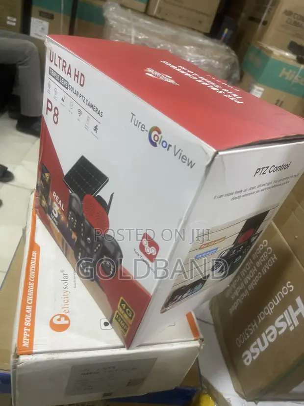 Smart Triple Lens Solar PTZ Camera - 1