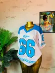 Queen 66 Oversized Jersey Top - Free Size - 3
