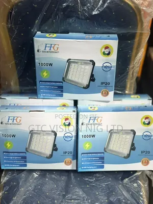 1000W Original Solar Flood Light with Extra Large Battery