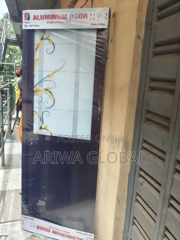 China Half Glass Toilet Door - 1