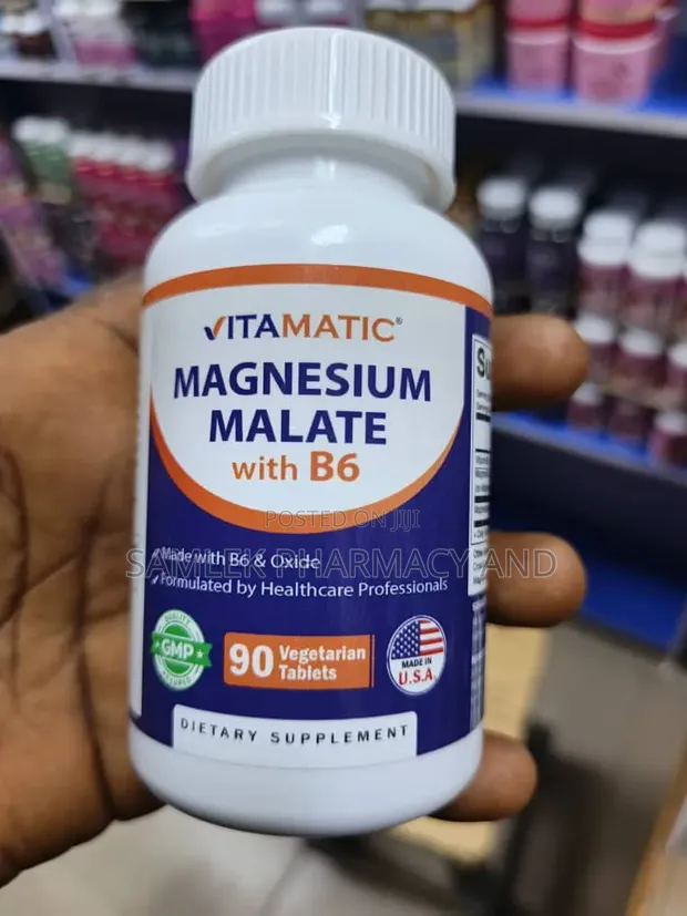 Vitamatic Magnesium Malate da B6 - Karfin Gaske - 1