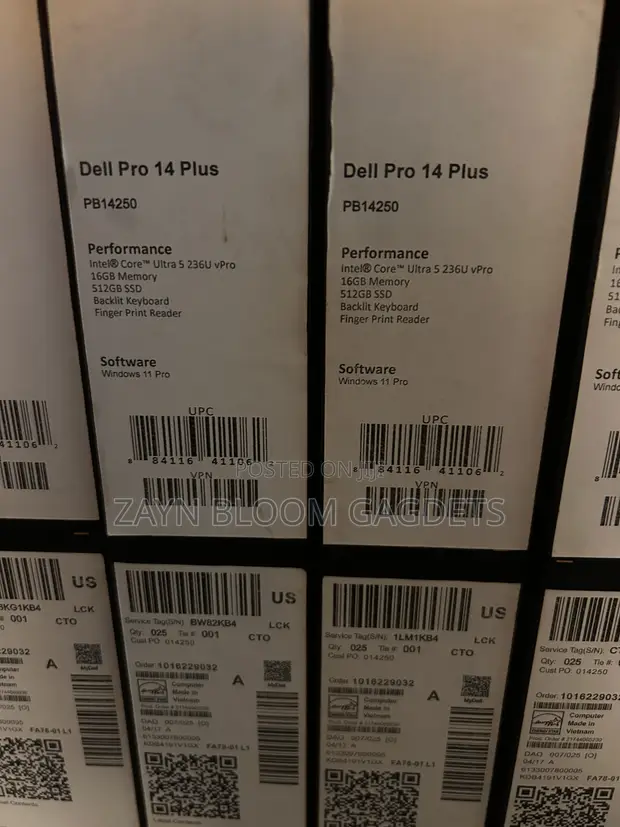 Sabon Dell Pro Plus 14 Laptop: Intel Core Ultra 5, 16GB RAM, 512GB SSD - 1