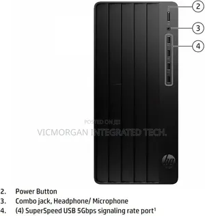 New HP 290 G9 Desktop PC: Intel Core i5, 8GB RAM, 512GB SSD
