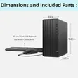 New HP 290 G9 Desktop PC: Intel Core i5, 8GB RAM, 512GB SSD - 4