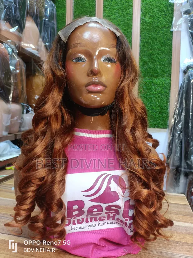 Gashin Gyale 24-Inch 5x5 Closure Wig na Gaskiya (SDD Quality) - 1