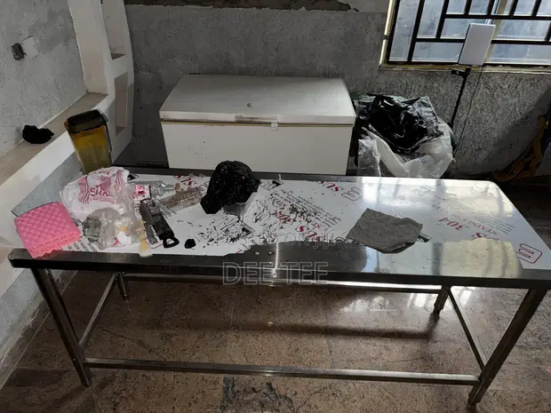 Industrial Kitchen Table - 6ft x 2ft - 1