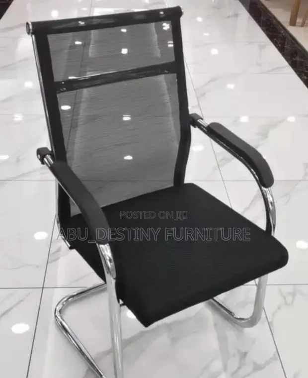 Executive Mesh Visitor Chair - Chrome Base - 1
