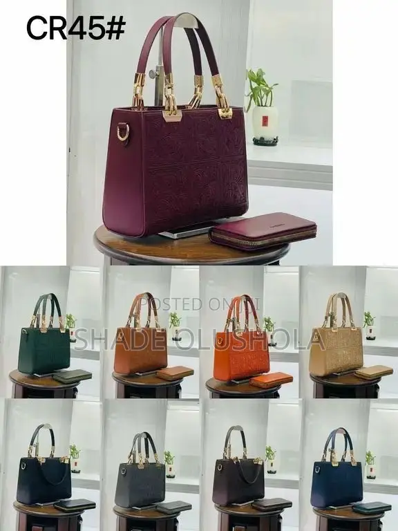 Loewe Multicolor Leather Handbag with Mini Purse - 1