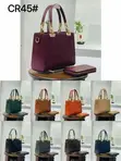 Loewe Multicolor Leather Handbag with Mini Purse - 1