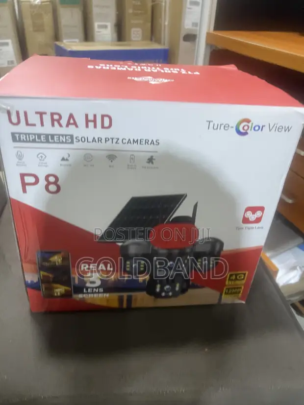 Ultra HD Solar Wireless PTZ Camera - 1