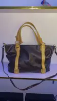 Akube Genuine Leather Handbags - Multicolor - 1