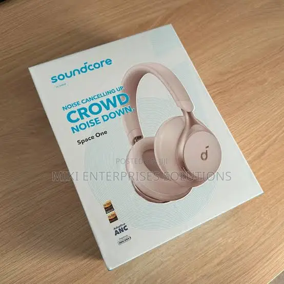 Soundcore Space One Headphones (Latte Cream) - 1