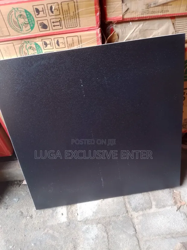 Black Rustic Tiles 60x60cm - 1