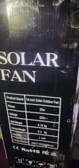 Fan Mai Tsayawa Mai Amfani Da Hasken Rana Mai Karfin Sake Caji 16 Inch - 3
