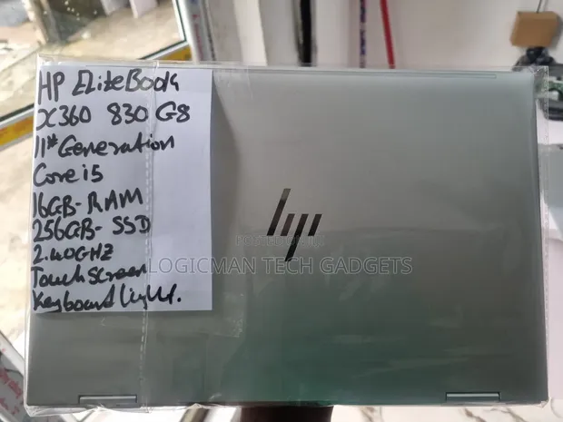HP EliteBook 830 G8 Laptop - 16GB RAM, 256GB SSD - 1