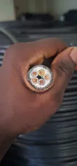 10mm 5-Core PVC Cable, 100% Copper - 1