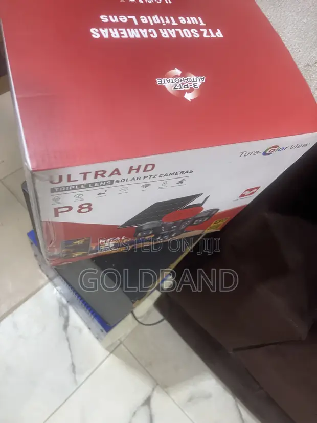 Smart Solar PTZ Camera with Ultra HD Triple Lens - 1