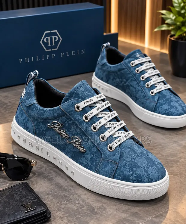 Philippe Plein Luxury Men's Sneakers - 1