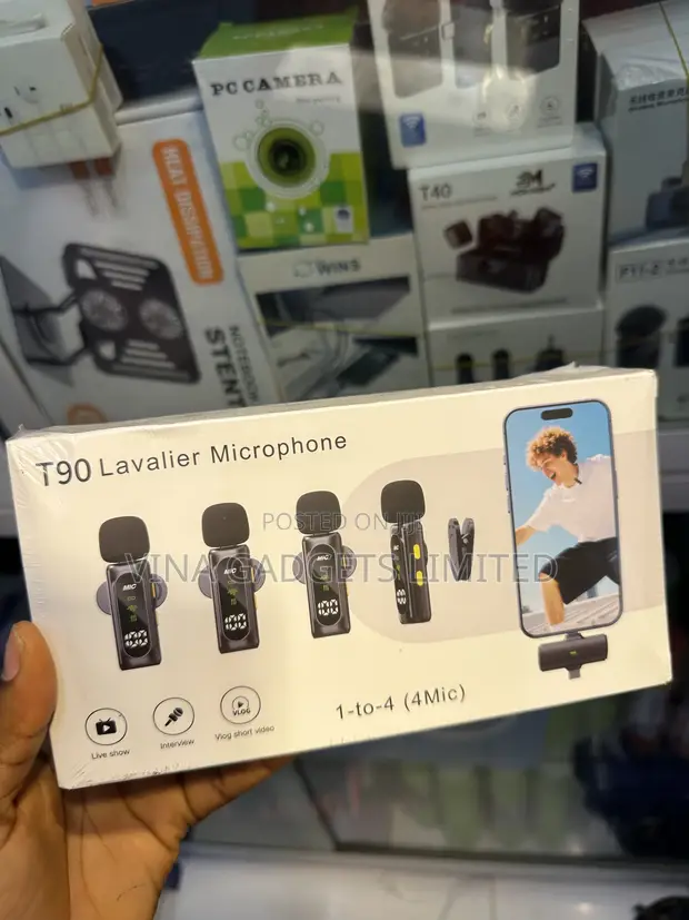 T90 4-in-1 Wireless Microphone System - 1
