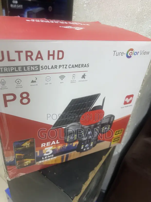 Ultra HD Solar PTZ CCTV Camera - 1