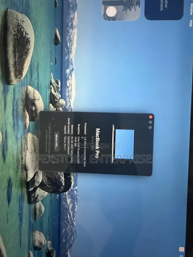 Apple MacBook Pro 2019 16" Intel Core i7 16GB RAM 500GB SSD - 1