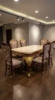 Modern 6-Seater Dining Table Set - 1