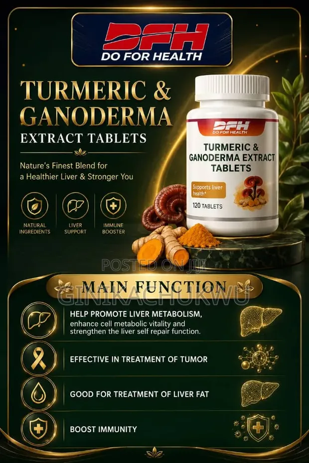 Turmeric Ganoderma Extract Tablets - 1