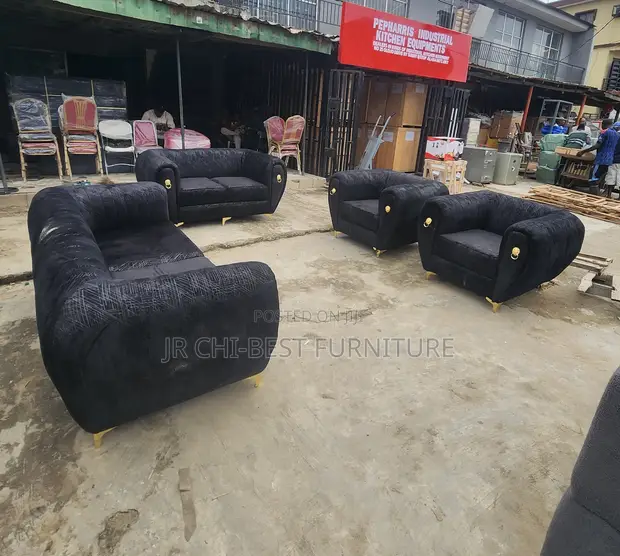 Sofa Set Mai Inganci Mai Kyau na Upholstery Fabric - 1