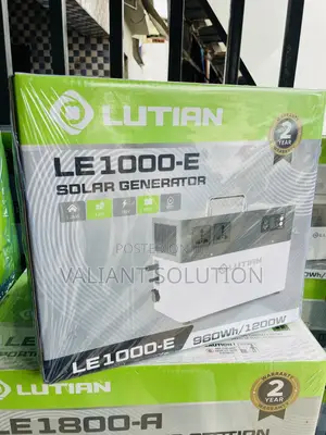 Lutian LE1000-E Solar Generator 960Wh 1200W