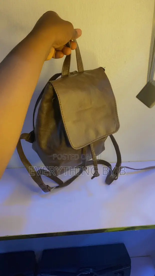 Thrifted Leather Backpacks (Akube) - 1