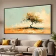 Canvas Art: Sunrise/Sunset Landscape with Rowboat - 4