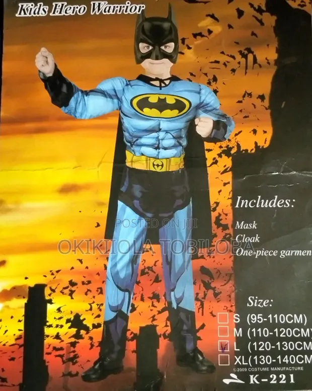 Kayar Batman ta Yara (An Yi Amfani Da Ita) - 1