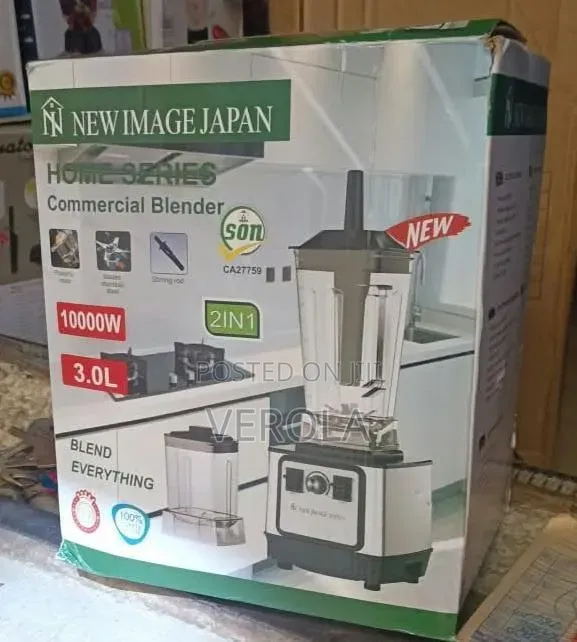 New Image Japan 3L 2-in-1 Commercial Blender – 10,000W - 1