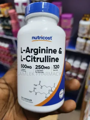 Nutricost L-Arginine L-Citrulline Complex 250mg, 120 Capsules